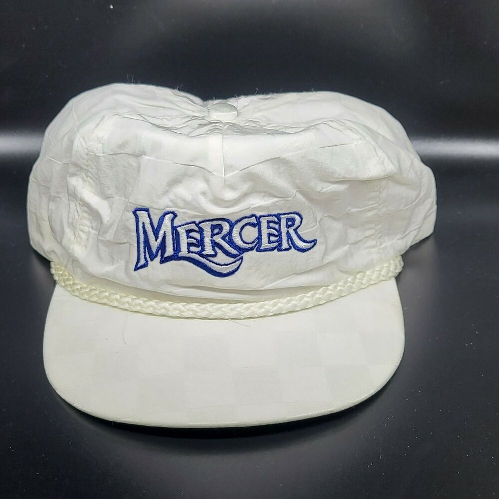 Mercer Transportation Trucker Baseball Hat Cap Snapback USA MADE Rope Bill
